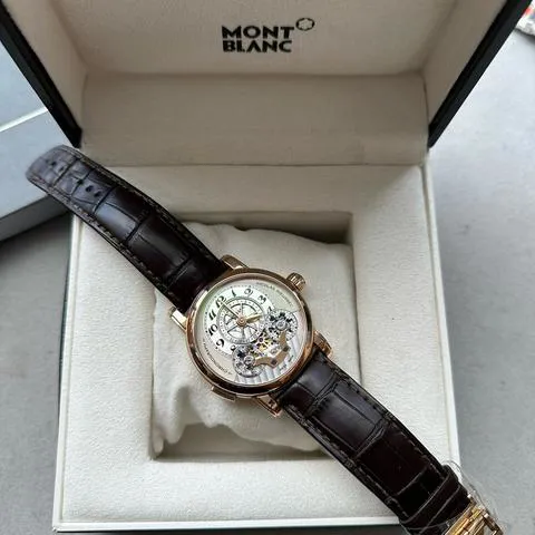 Montblanc Nicolas Rieussec 104705 43mm Rose gold White 6