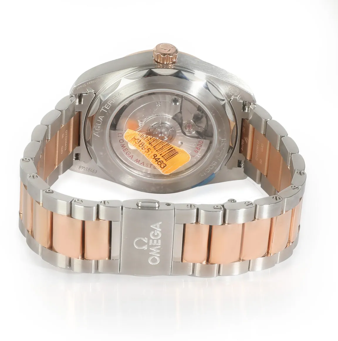 Omega Aqua Terra 220.20.38.20.56.001 38mm Rose gold and Stainless steel Gray 3