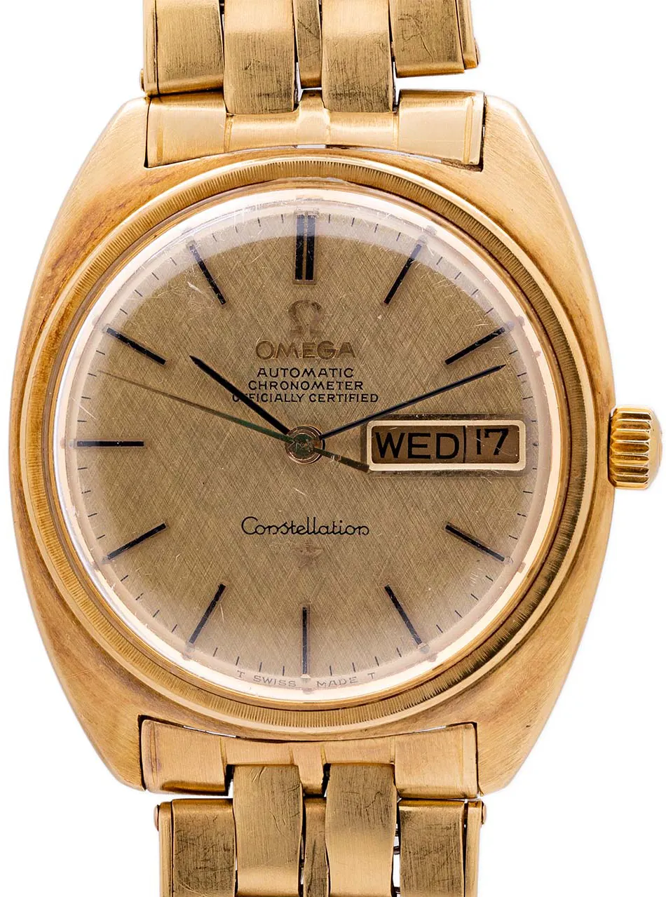 Omega Constellation 168.019 36mm 18K YG Champagne