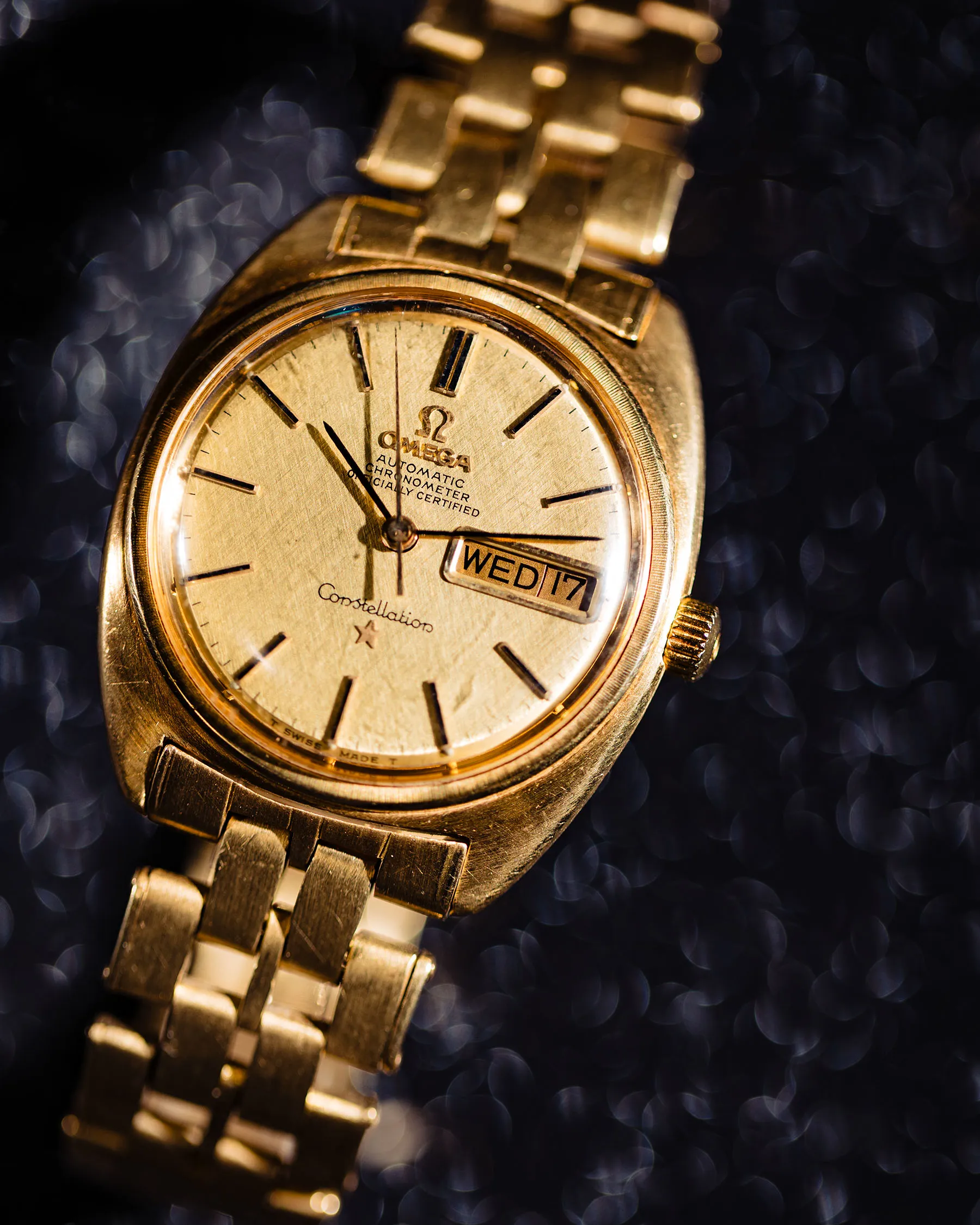 Omega Constellation 168.019 36mm 18K YG Champagne 5