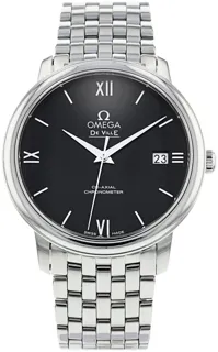 Omega De Ville Prestige 424.10.37.20.01.001 Stainless steel Black