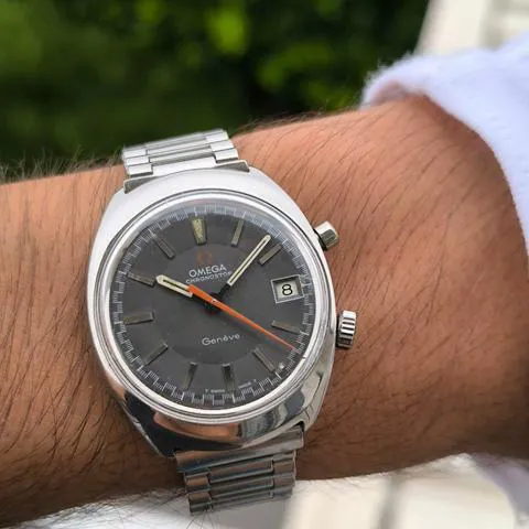 Omega Genève 146.009 35mm Stainless steel Gray