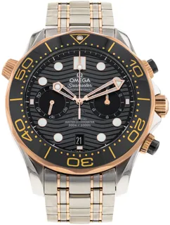 Omega Seamaster Diver 300M 210.20.44.51.01.001 Sedna gold Black