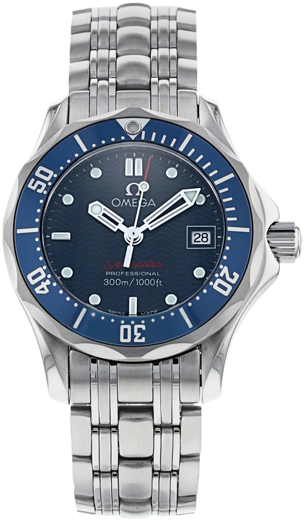 Omega Seamaster Diver 300M 2224.80.00 28mm Stainless steel Blue