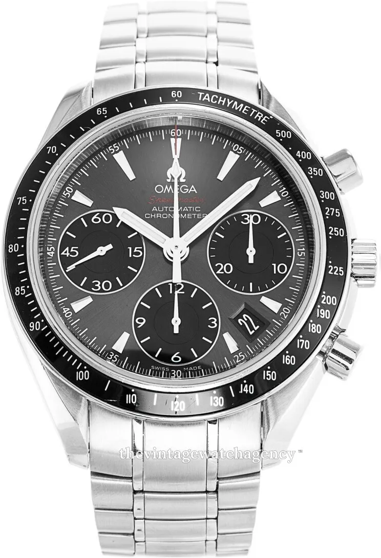 Omega Speedmaster Date 323.30.40.40.06.001 40mm Stainless steel Gray