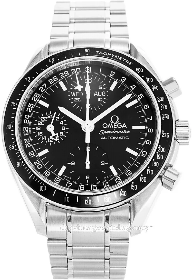 Omega Speedmaster Day Date 3520.50.00 39mm Stainless steel Black