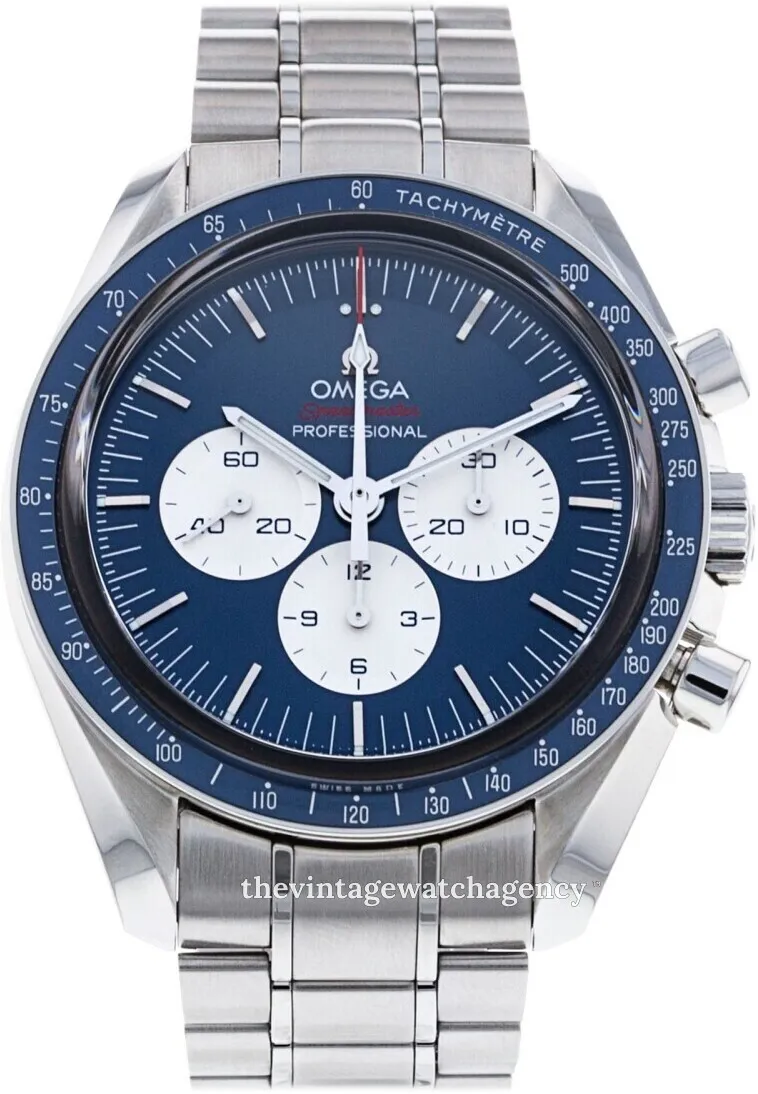 Omega Speedmaster Moonwatch 522.30.42.30.03.001 42mm Stainless steel Blue