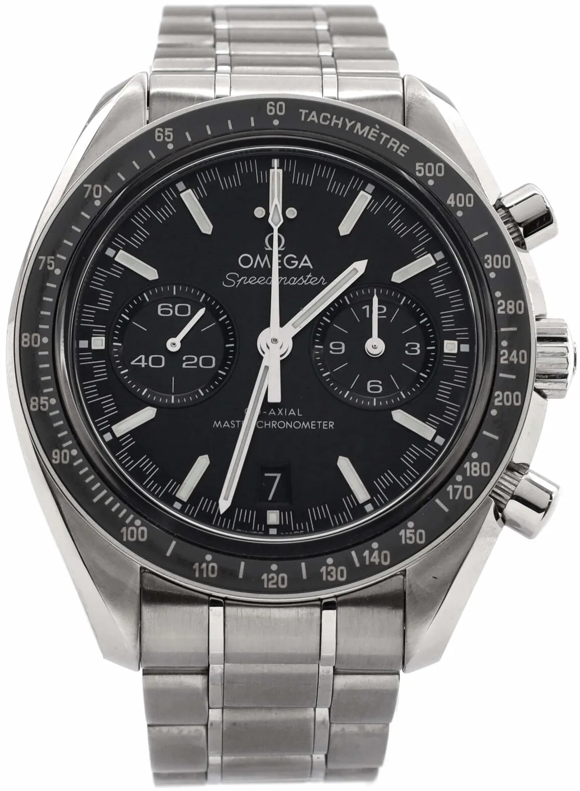 Omega Speedmaster Racing 329.30.44.51.01.001 44mm Stainless steel Black