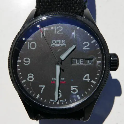 Oris Air Racing Edition V 01 752 7698 4784-Set 45mm Stainless steel Black 13