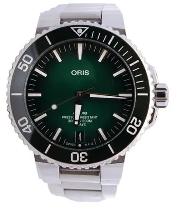 Oris Aquis 01 400 7763 4157 07 8 24 09PEB 43.5mm Stainless steel Green