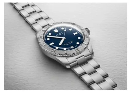 Oris Divers Sixty Five 01 733 7771 4085 38mm Stainless steel Blue 1