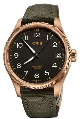 Oris ProPilot 01 751 7761 3164-07 3 2003BRLC 41mm Bronze Black