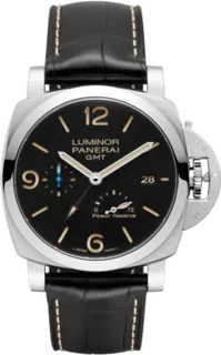 Panerai Luminor 1950 3 Days GMT Power  PAM 01321 Stainless steel Black