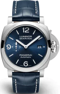 Panerai Luminor 1950 PAM01313 44mm Stainless steel Blue