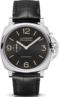 Panerai Luminor Due PAM 00674 Stainless steel Black