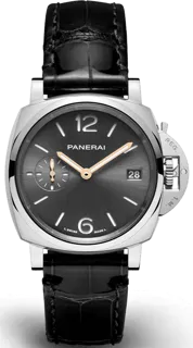 Panerai Luminor Due PAM 01247 Stainless steel Gray