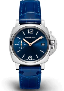 Panerai Luminor Due PAM 01273 Stainless steel Blue