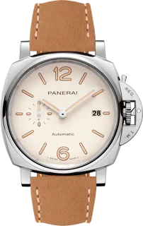 Panerai Luminor Due PAM01046 Stainless steel White