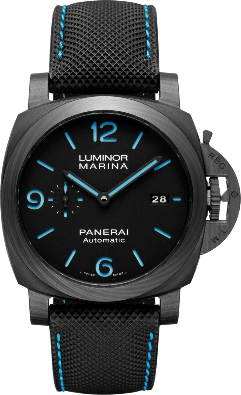 Panerai Luminor GMT Automatic PAM 01661 44mm Carbotech Black