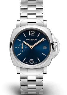 Panerai Luminor Marina PAM 01123 Stainless steel Blue