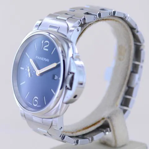 Panerai Luminor Marina PAM 01124 42mm Stainless steel Blue 4