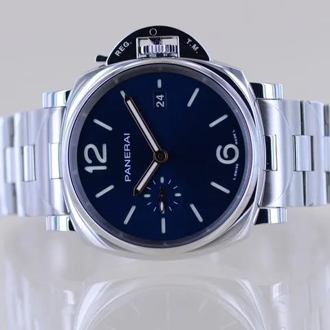 Panerai Luminor Marina PAM 01124 42mm Stainless steel Blue 13