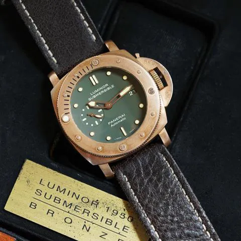 Panerai Luminor Submersible PAM 00382 47mm Bronze Green