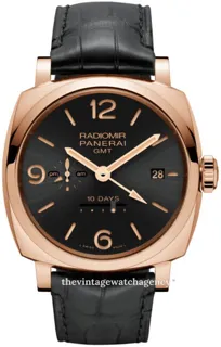 Panerai Radiomir 1940 PAM 00625 Red gold Black