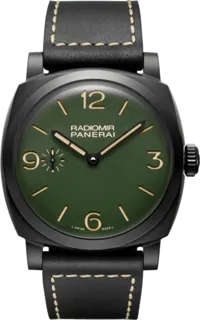 Panerai Radiomir 1940 PAM 00997 Black ceramic Green