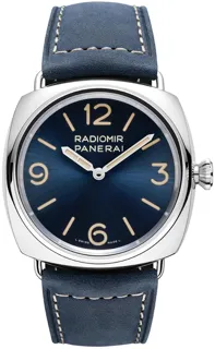 Panerai Radiomir PAM01383 Stainless steel Blue