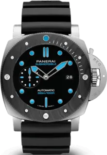 Panerai Submersible PAM 00799 Stainless steel Black