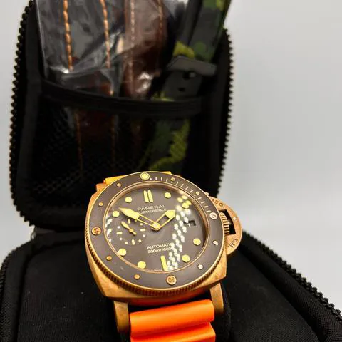 Panerai Submersible PAM 00968 47mm Bronze Brown 12