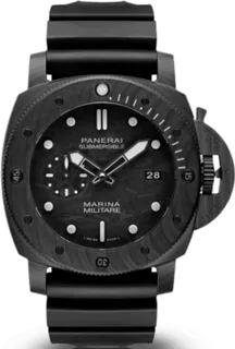 Panerai Submersible PAM 00979 47mm Carbon fiber Black