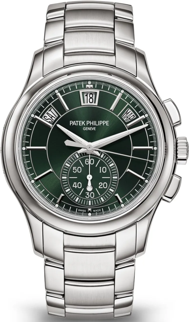 Patek Philippe Annual Calendar Chronograph 5905/1A-001 42mm Stainless steel Green