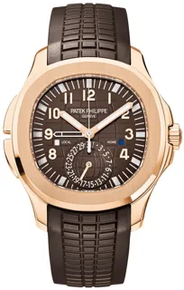 Patek Philippe Aquanaut 5164R-001 40.8mm Rose gold Brown