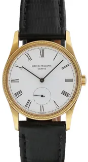 Patek Philippe Calatrava 3796J Yellow gold White