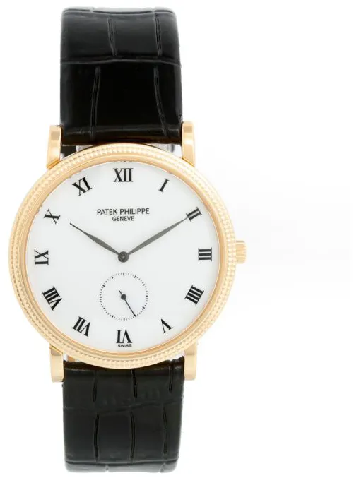 Patek Philippe Calatrava 3919J 33mm Yellow gold White