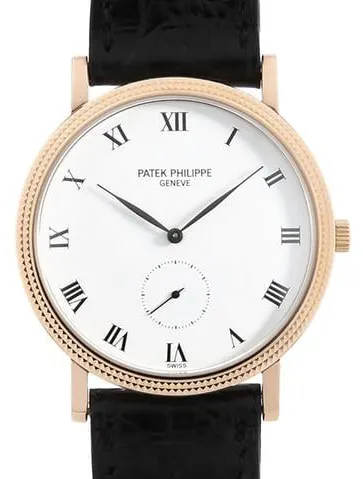 Patek Philippe Calatrava 3919R-001 33mm Rose gold White