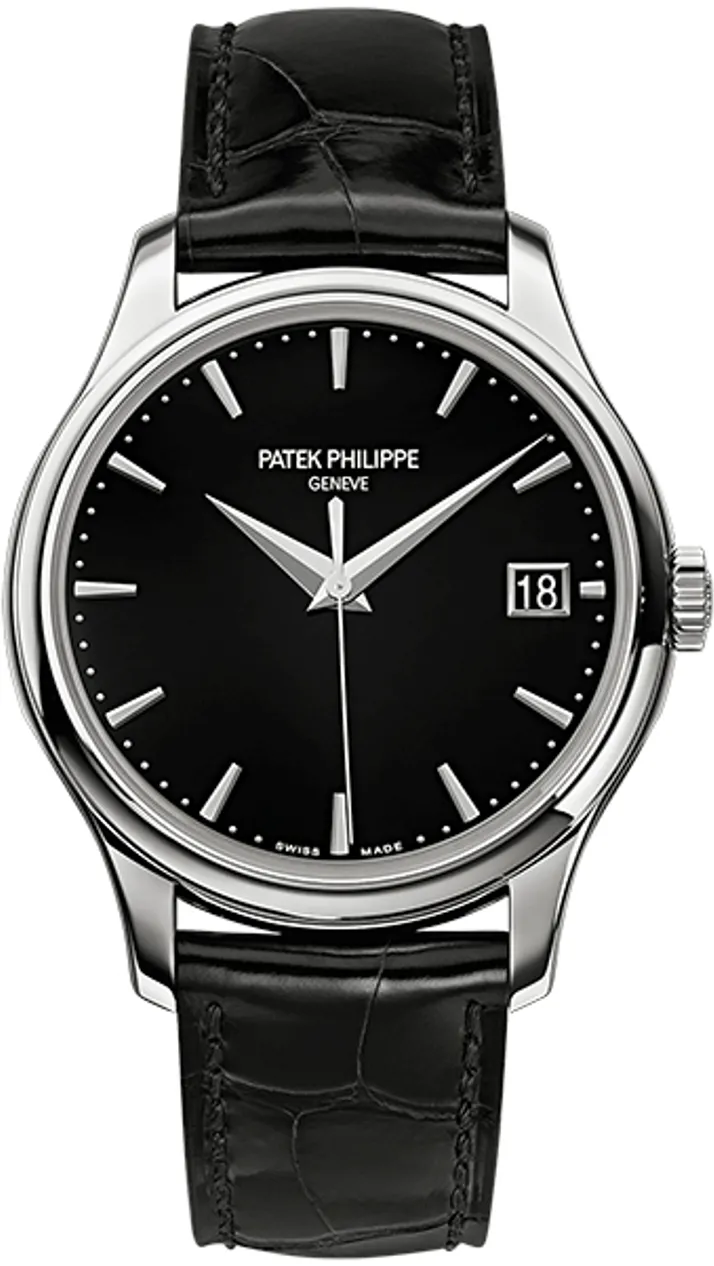 Patek Philippe Calatrava 5227G-010 39mm White gold and 18k white gold Black