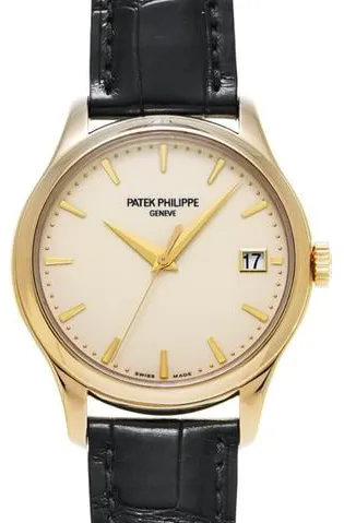 Patek Philippe Calatrava 5227J-001 39mm Yellow gold White