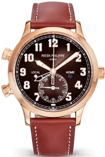 Patek Philippe Calatrava 5524R-001 42mm Rose gold Brown