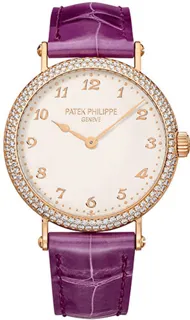 Patek Philippe Calatrava 7200/200R-001 Rose gold Silver