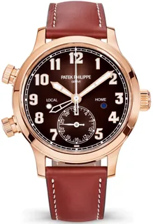 Patek Philippe Calatrava 7234R-001 37.5mm Rose gold Brown