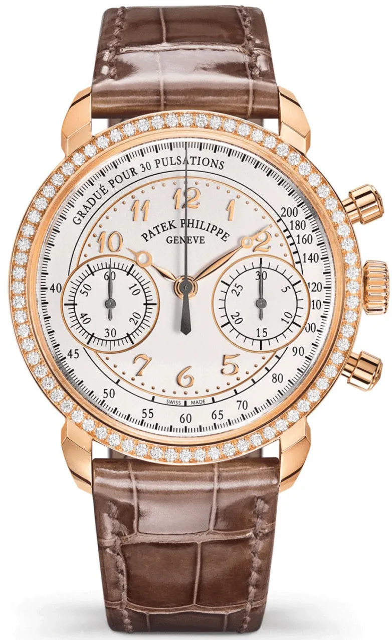 Patek Philippe Chronograph 7150/250R-001 38mm Rose gold and 18k rose gold White