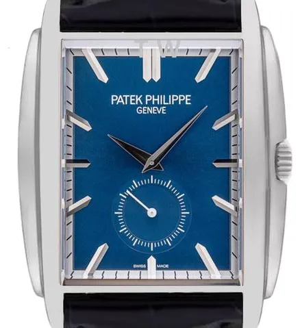 Patek Philippe Gondolo 5124G-011 33.5mm White gold Blue