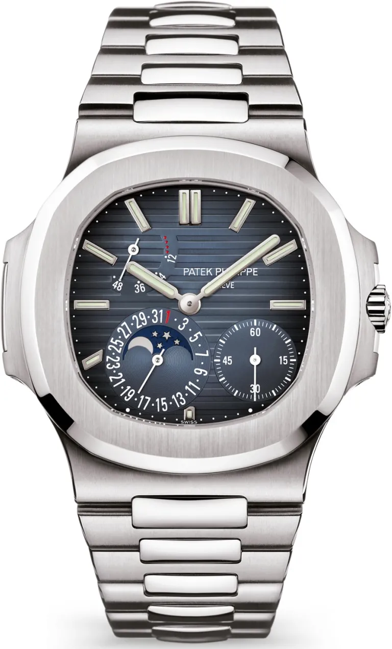 Patek Philippe Nautilus Moonphase 5712/1A-001 40mm Stainless steel Blue