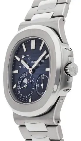 Patek Philippe Nautilus Moonphase 5712/1A-001 40mm Stainless steel Blue 1