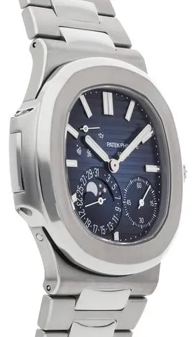 Patek Philippe Nautilus Moonphase 5712/1A-001 40mm Stainless steel Blue 2