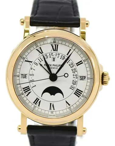 Patek Philippe Perpetual Calendar 5059J-001 36mm Yellow gold White