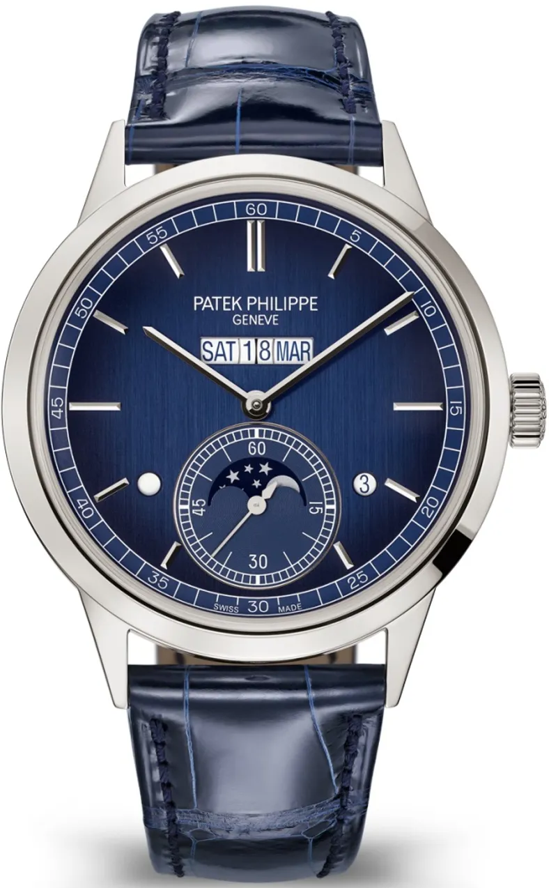 Patek Philippe Perpetual Calendar 5236P-001 43.3mm Platinum Blue